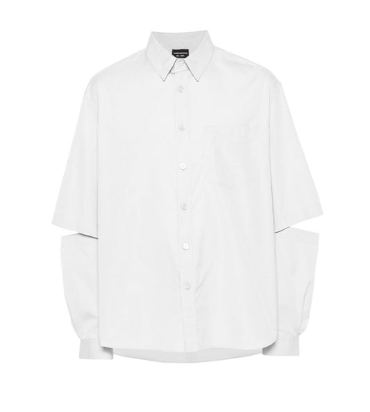 Convertible Zip Dress Shirt